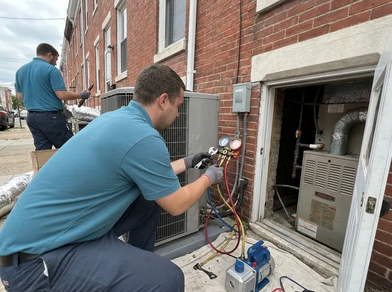 Cold-Climate Heat Pump Installation & Dual-Fuel Systems in Philadelphia, PA