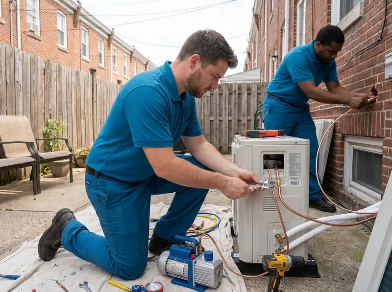 Ductless Mini-Split Heat Pump Installation in Philadelphia, PA